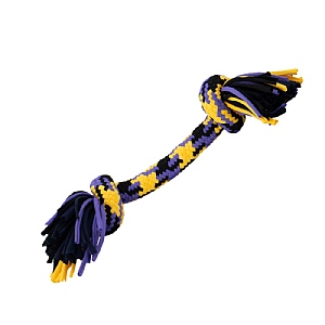 Ancol Playtime Tricolored T-Shirt Rope Tug (39cm)