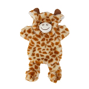 Ancol Cuddle Giraffe Silent Floppet Dog Toy (50cm)