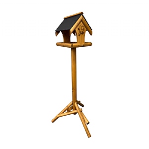 Tom Chambers Christmas Robin Bird Table with FREE 1kg bag of Rocking Robin Food