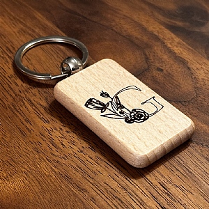 Wooden Keyring Nature G