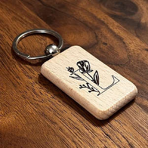 Wooden Keyring Nature L