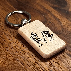 Wooden Keyring Nature M