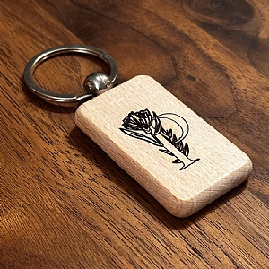 Wooden Keyring Nature P