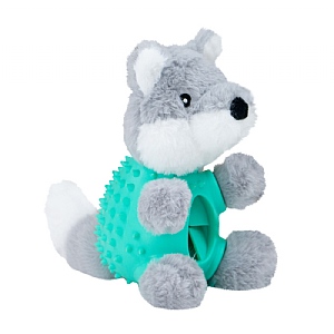 Orva Cuddle Ball Foraging Dog Toy - Wolf