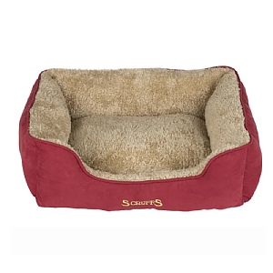 Scruffs Cosy Box Bed – Burgundy