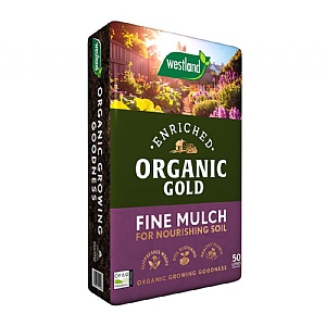Westland Enriched Organic Gold Fine Mulch (50L)