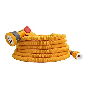 Hozelock Wonderhoze Garden Hose with Multi Spray Gun (30m)