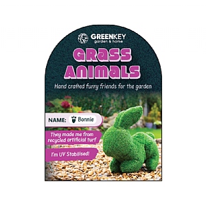 Greenkey Artificial Grass Lying Rabbit (25cm)