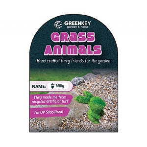 Greenkey Artificial Grass Sitting Rabbit (25cm)