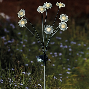 Smart Solar 8-Stem FloraLights Stake Light - Warm White