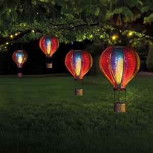 Smart Solar Rainbow Flaming Balloon (XXL)