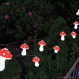 Smart Solar Shrooms String Lights (Set of 10)