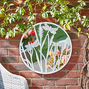 Smart Garden WingFlection Silvergris Garden Mirror