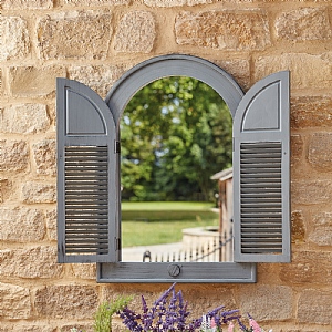 Smart Garden Louvre Slate Home & Garden Mirror