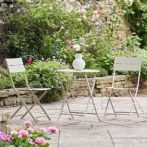 Pacific Lifestyle Rennes Bistro Set (Putty)
