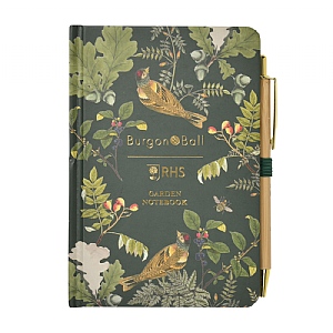 Burgon & Ball RHS Woodland Wonder Notebook & Pen