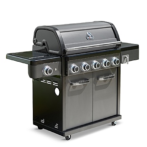 Grillstream Legacy 5 Burner Hybrid Barbecue with Tool Kit & Cover