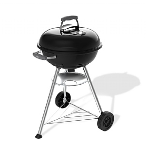 Weber Compact Kettle Charcoal Black Barbecue 47cm