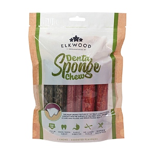 Elkwood Dental Sponge Sticks for Dogs (pack of 7)