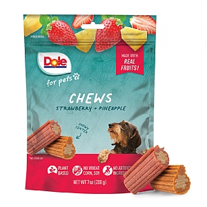 Dole Strawberry and Pineapple Dog Chews (200g)