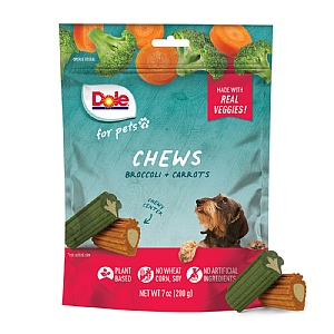 Dole Broccoli and Carrot Dog Chews (200g)