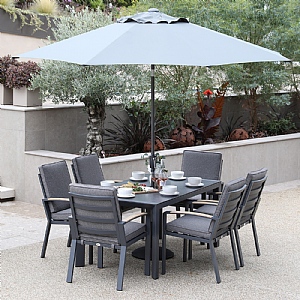 Supremo Modena 6 Seat Rectangular Dining Set