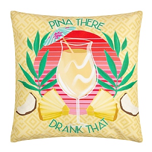 furn. Pina There Abstract Polyester Filled Outdoor Cushion (43x43cm)