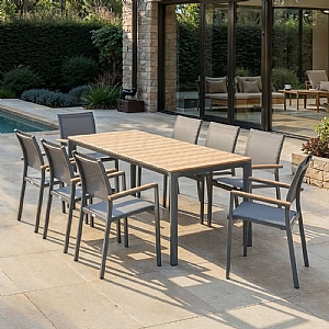 Ardeo Fusion 8 Seat Rectangular Dining Set