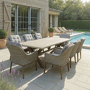 Ardeo Ligare 8 Seat Rectangular Dining Set