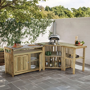Zest Terraza Outdoor Kitchen Alfresco Set