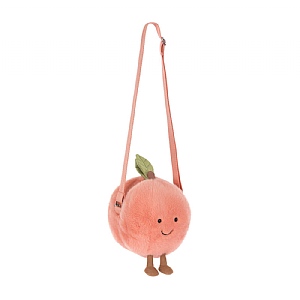 Jellycat Amuseables Peach Shoulder Bag