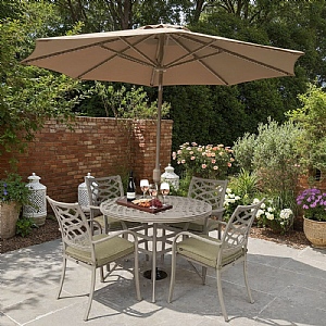 Hartman Buxton 4 Seat Round Dining Set