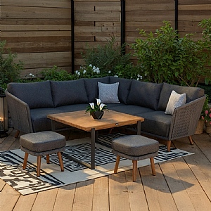 Hartman Etna Square Casual Dining Set