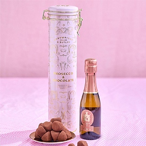 Cartwright & Butler Prosecco & Chocolate Gift Tin