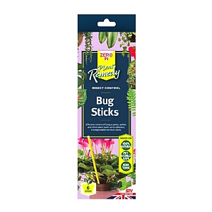 Zero In Plant Remedy Insect Control Bug Sticks (pack of 6)