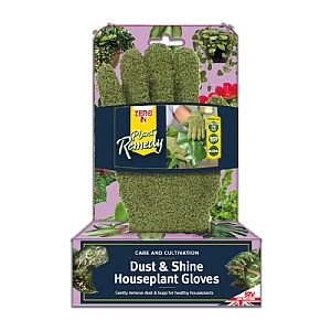 Zero In Dust & Shine Houseplant Gloves