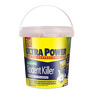 The Big Cheese Ultra Power Grain Bait Rodent Killer Sachets (7 x 20g sachets)