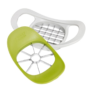 Joseph Joseph Nest™ Press 2-in-1 Fruit and Vegetable Cutter - Green