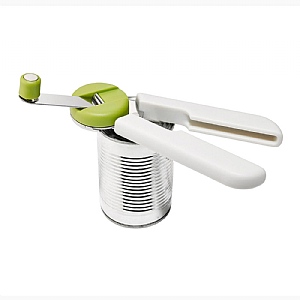 Joseph Joseph GoRound™ Easy-Open Can Opener - Stone/Green
