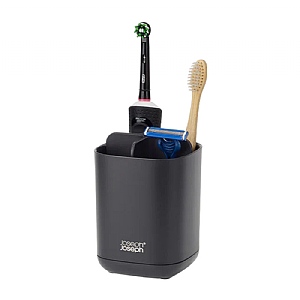 Joseph Joseph EasyStore™ Toothbrush Holder - Matt Black
