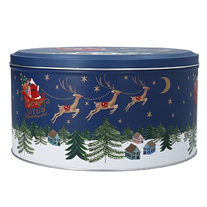 Gisela Graham Nostalgia Sleigh Cake Tin (23cm)