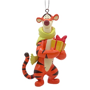Disney Tigger with Gift Hanging Tree Decoration