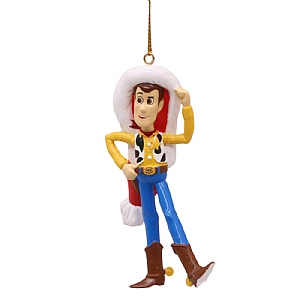 Disney Woody in Santa Hat Hanging Tree Decoration