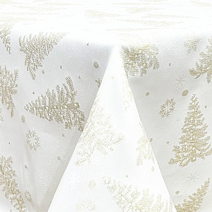 Peggy Wilkins Terrific Tree Gold Tablecloth (135 x 225cm)
