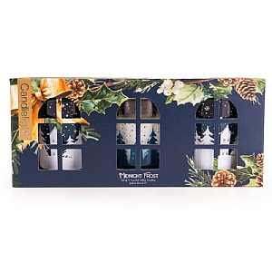 Candlelight Votive Candles - Midnight Frost (Set of 3)