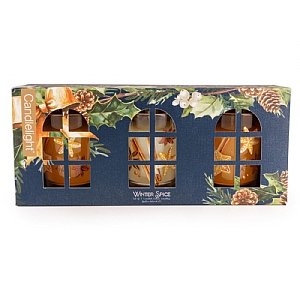 Candlelight Votive Candles - Winter Spice (Set of 3)