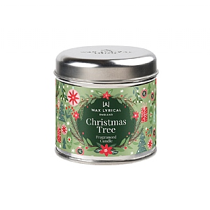 Wax Lyrical Christmas Tree Candle Tin