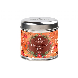 Wax Lyrical Clementine Spice Candle Tin