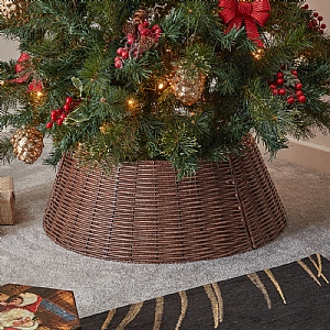 Three Kings Faux Willow Tree Skirt Tan (70cm)