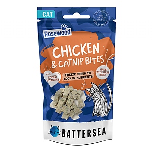 Rosewood Battersea Chicken & Catnip Freeze Dried Bites (15g)
